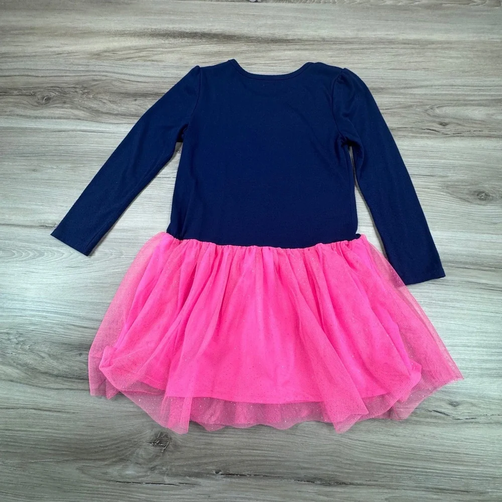 Epic‎ Threads Girls Navy Blue Ice Cream Cone Tulle Dress Size 6